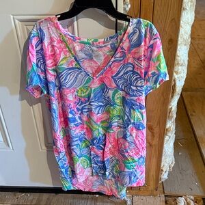Lilly Pulitzer Etta V-Neck Top